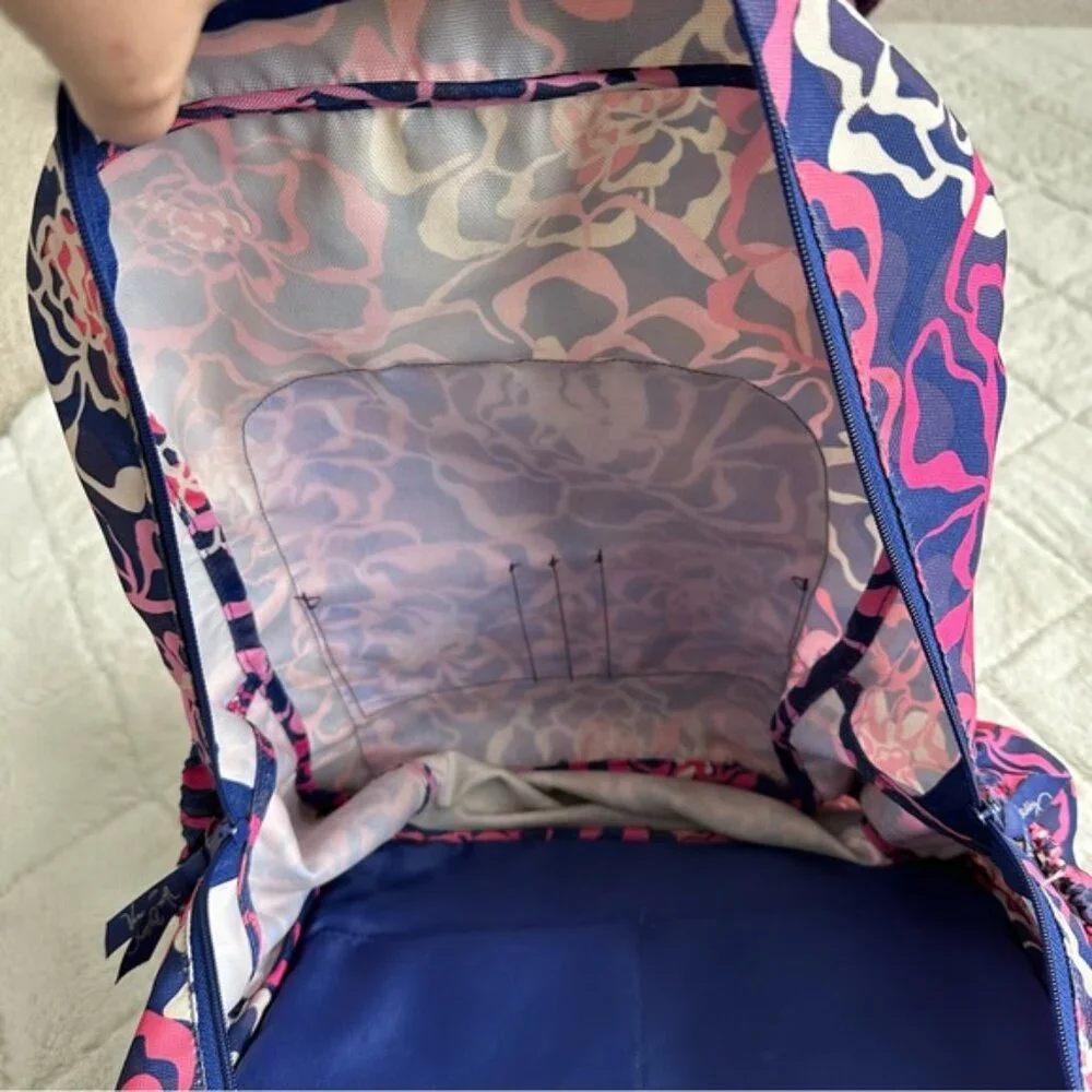 Vera Bradley | Katalina Pink Lighten Up Campus Backpack